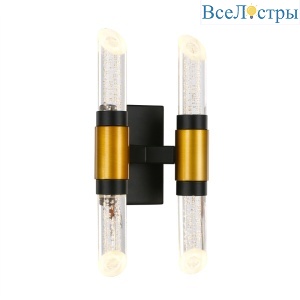 Настенный светильник Delight Collection MD18001040 MB18001040-4A black/gold