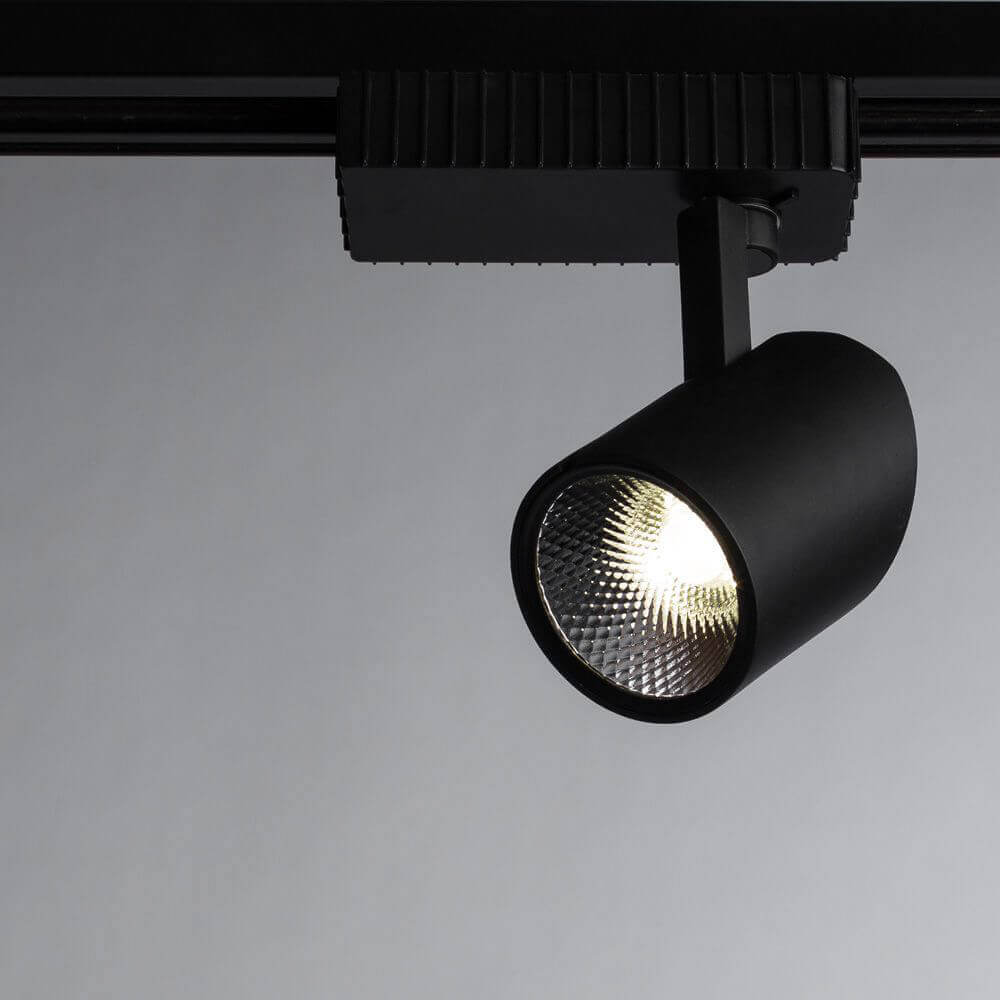трековый светодиодный светильник arte lamp track lights a3607pl-1bk