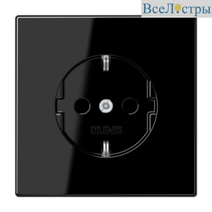 Розетка 2K+З Jung LS1520SW