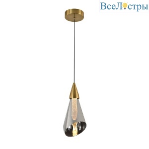 Подвесной светильник Indigo Riflesso 11049/1P Gold V000108L