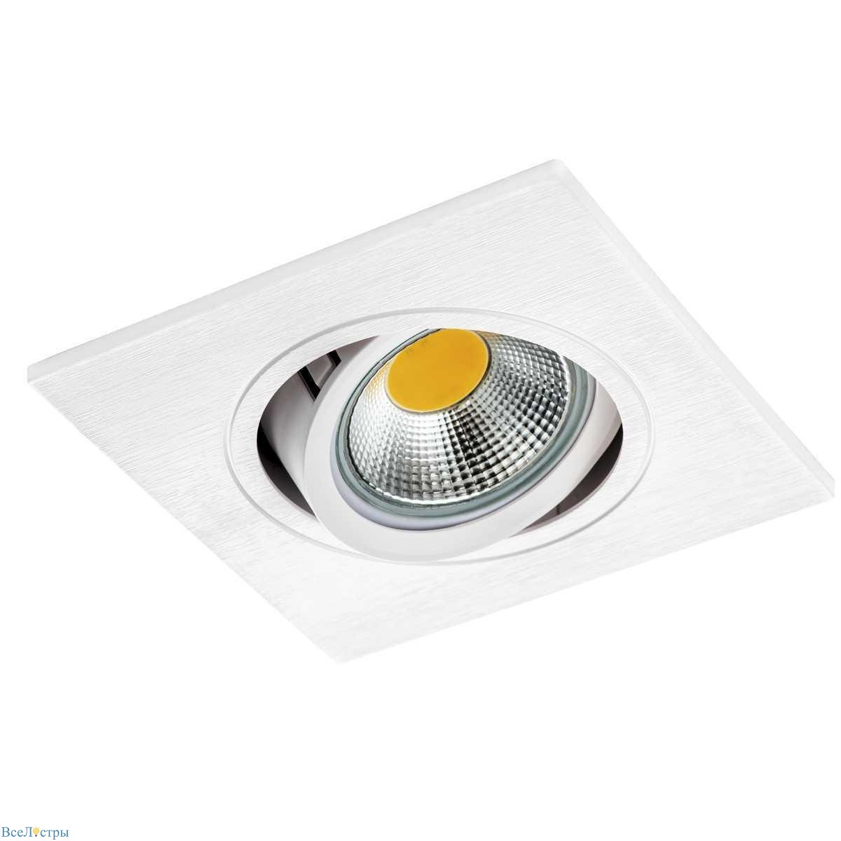 встраиваемый светильник lightstar banale 012036