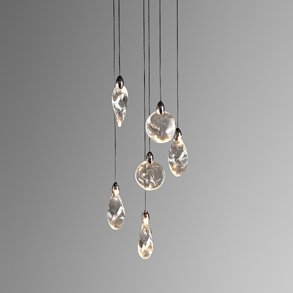 подвесной светильник delight collection colvin mt9176-6h pearl black
