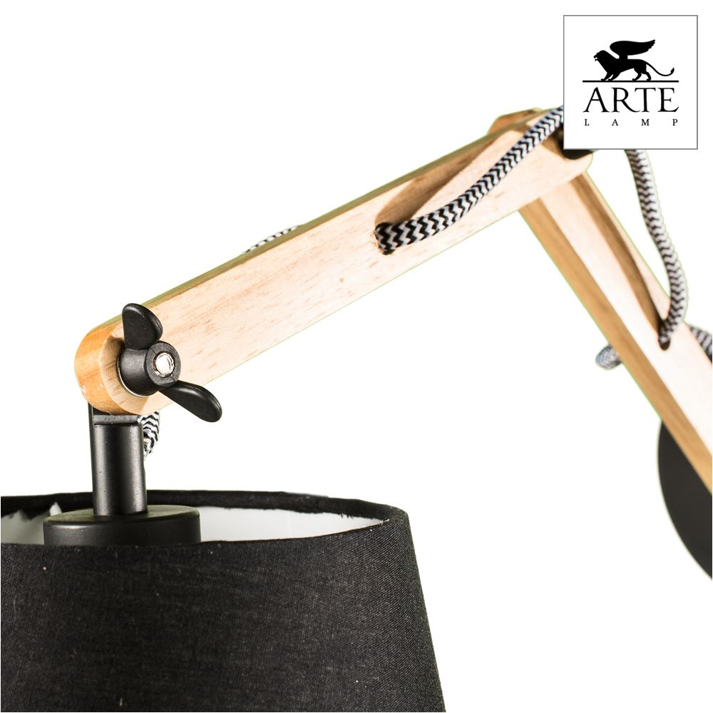 спот arte lamp pinocchio a5700ap-1bk