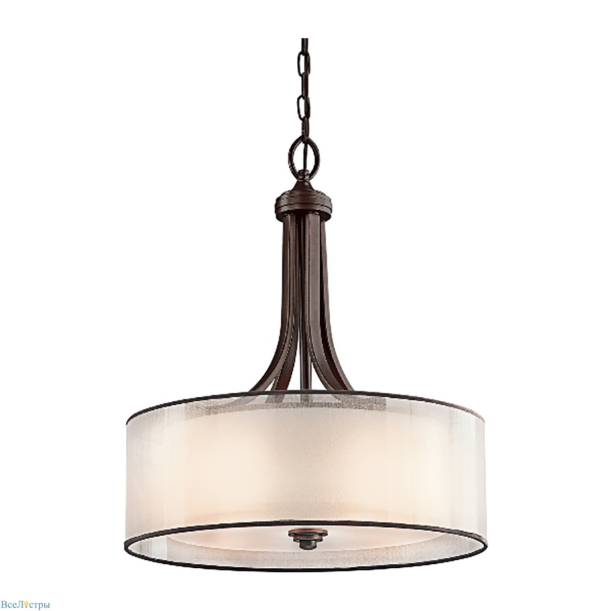 подвесной светильник kichler lacey kl-lacey-p-l-mb