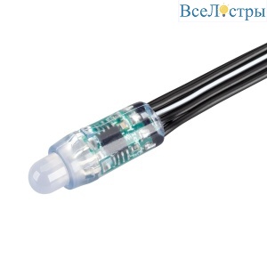 Герметичный управляемый модуль Arlight DMX-UVR-D12 5V RGB (0.3W, IP67, 90deg) 039171
