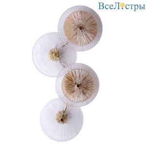 Настенный светодиодный светильник Arte Lamp Ajour A1258AP-4PB