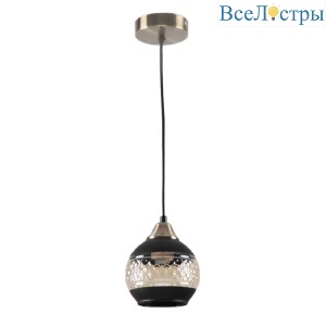 Подвесной светильник IMEX MD.51851-1-P-BK+AB