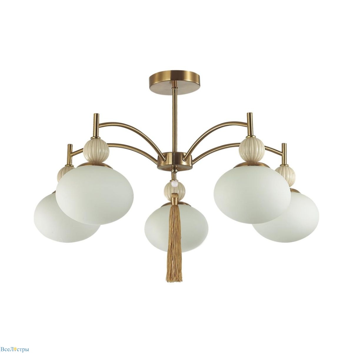 люстра на штанге lumion neoclassi gloriya 8272/5c