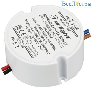 Блок питания Arlight ARJ-SP-40300-PFC-TRIAC-R (12W, 27-40V, 300mA) 040962