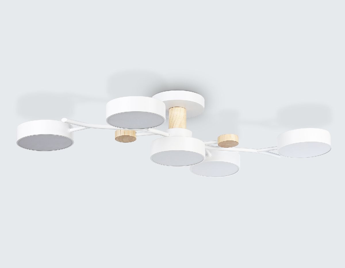 потолочная люстра ambrella light linetech fl4834