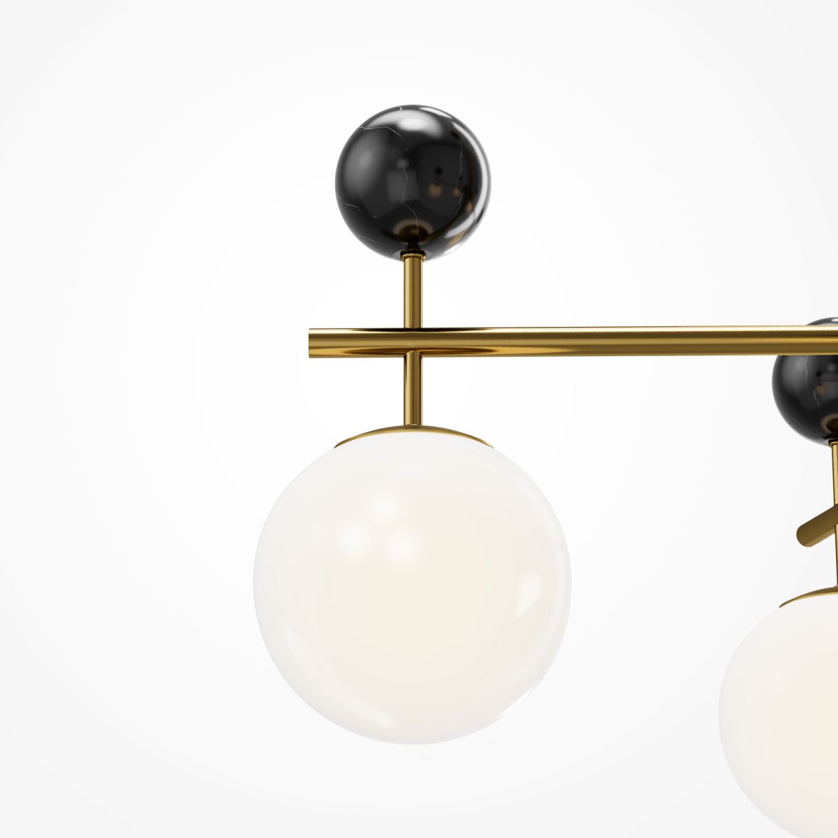 люстра на штанге maytoni museo mod436pl-05bs