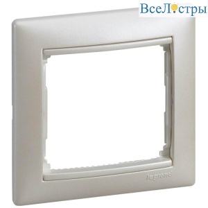 Рамка 1-постовая Legrand Valena жемчужная 770471