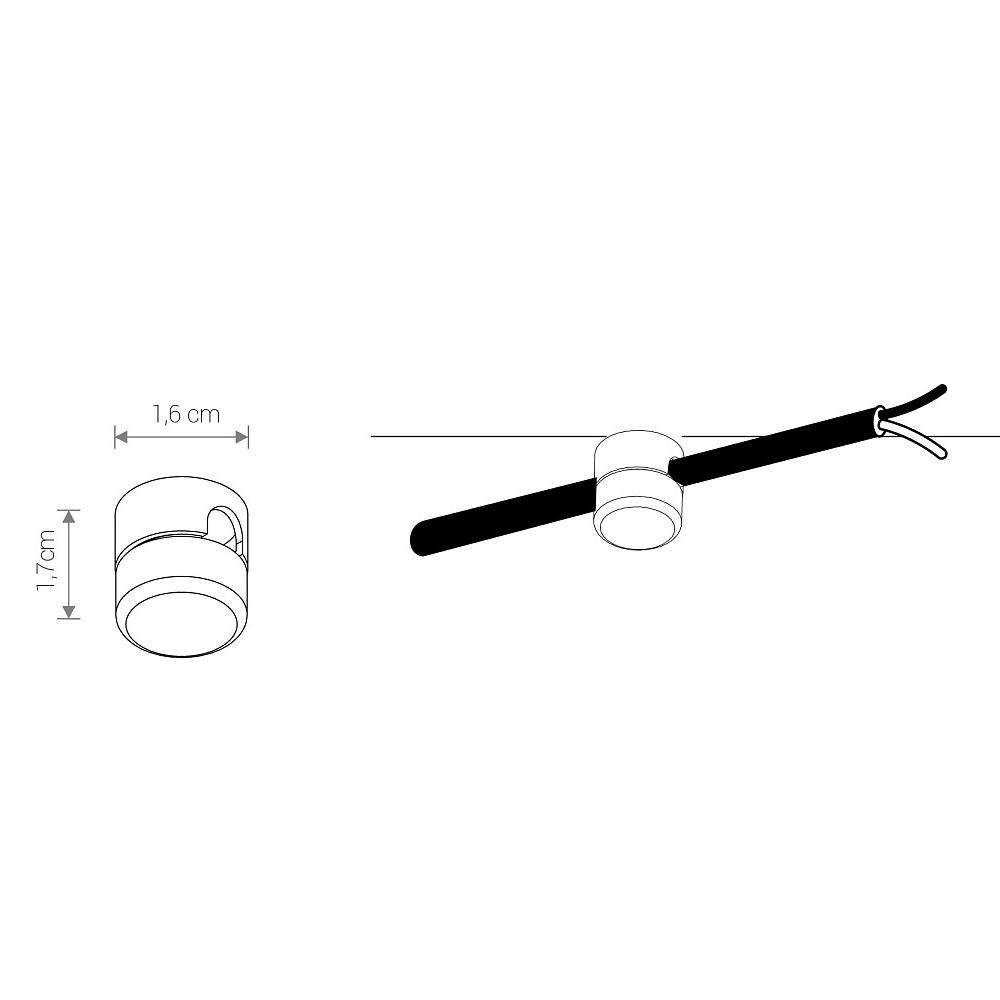 крепление для светильника nowodvorski cameleon mounting c white 7318