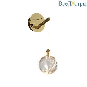 Бра Delight Collection Colvin MT9176-1WB titanium gold