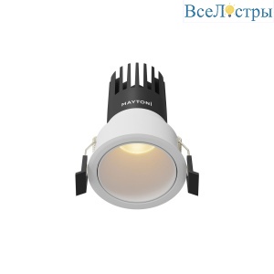 Встраиваемый светильник Maytoni Dip DL116-10W-2.7K-W