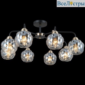 Люстра на штанге Illumico IL0447-8CSQ-79 BK