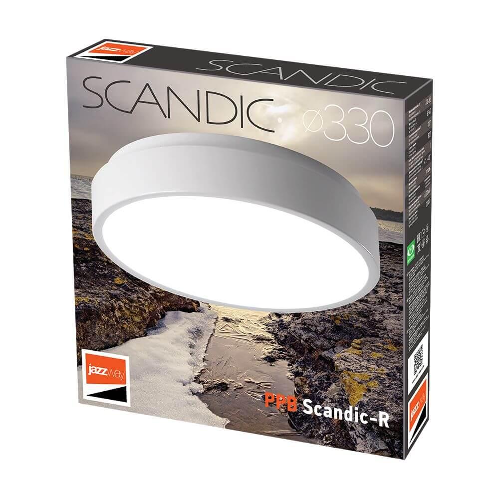 потолочный светодиодный светильник jazzway ppb sсandic-r 5036802