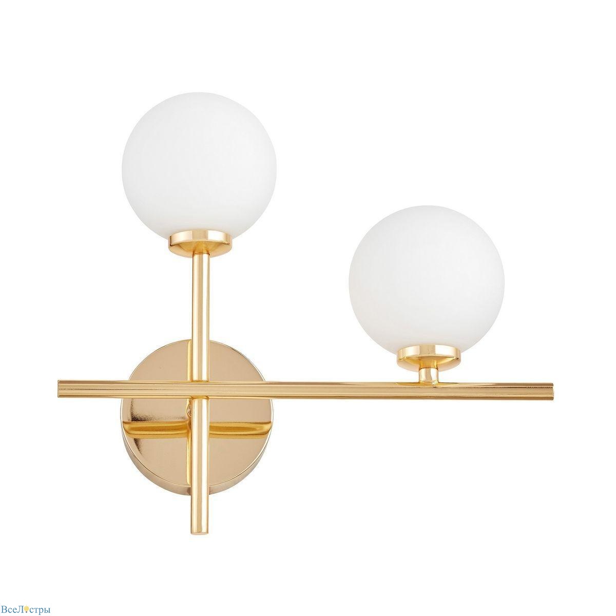 бра lumina deco marsiada ldw 6033n-2 rt f.gd