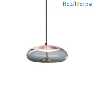 Подвесной светильник Delight Collection Knot 9966P/D copper/blue