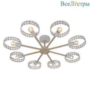 Люстра на штанге Escada Banjo 679/8P White