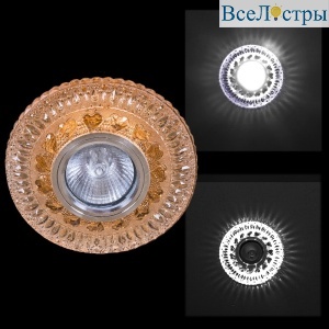 Встраиваемый светильник Reluce 00499-9.0-001CNB MR16+LED3W TEA