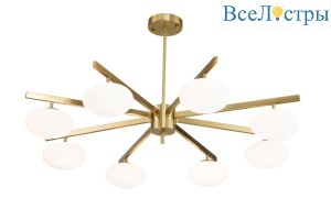 Подвесная люстра AURA 444 L08.gold