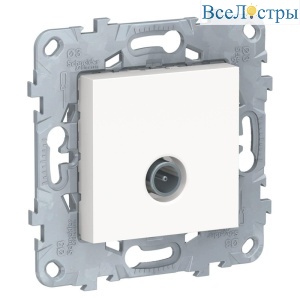 Розетка TV одиночная Schneider Electric Unica New NU546218