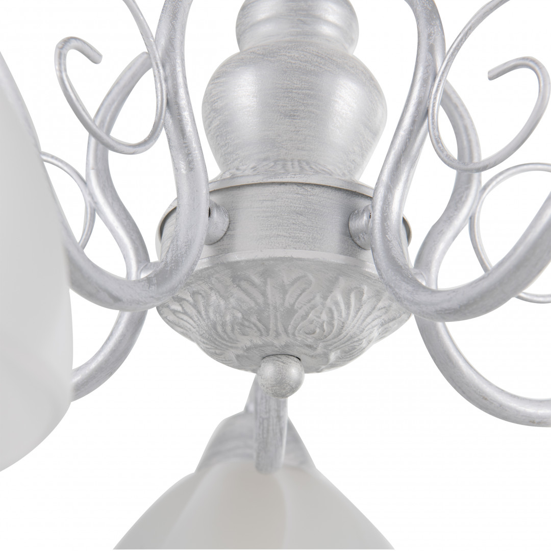 подвесная люстра arte milano amalfi 330644/5 wt+sl
