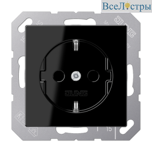 Розетка 2K+З Jung A1520SW