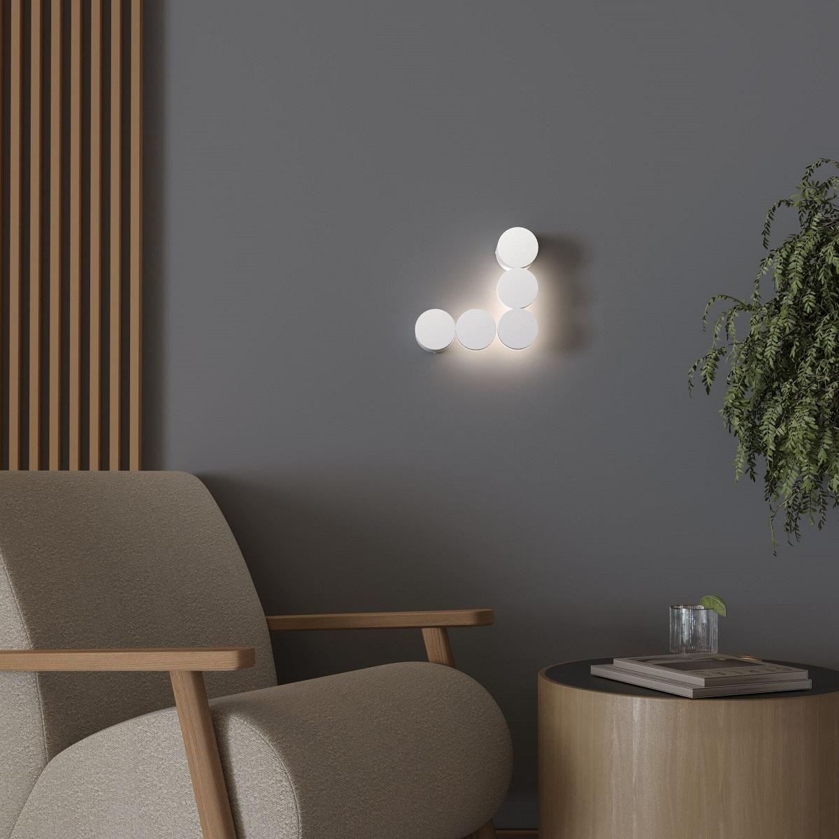 настенный светодиодный светильник elektrostandard brioni 40131/led белый a064599