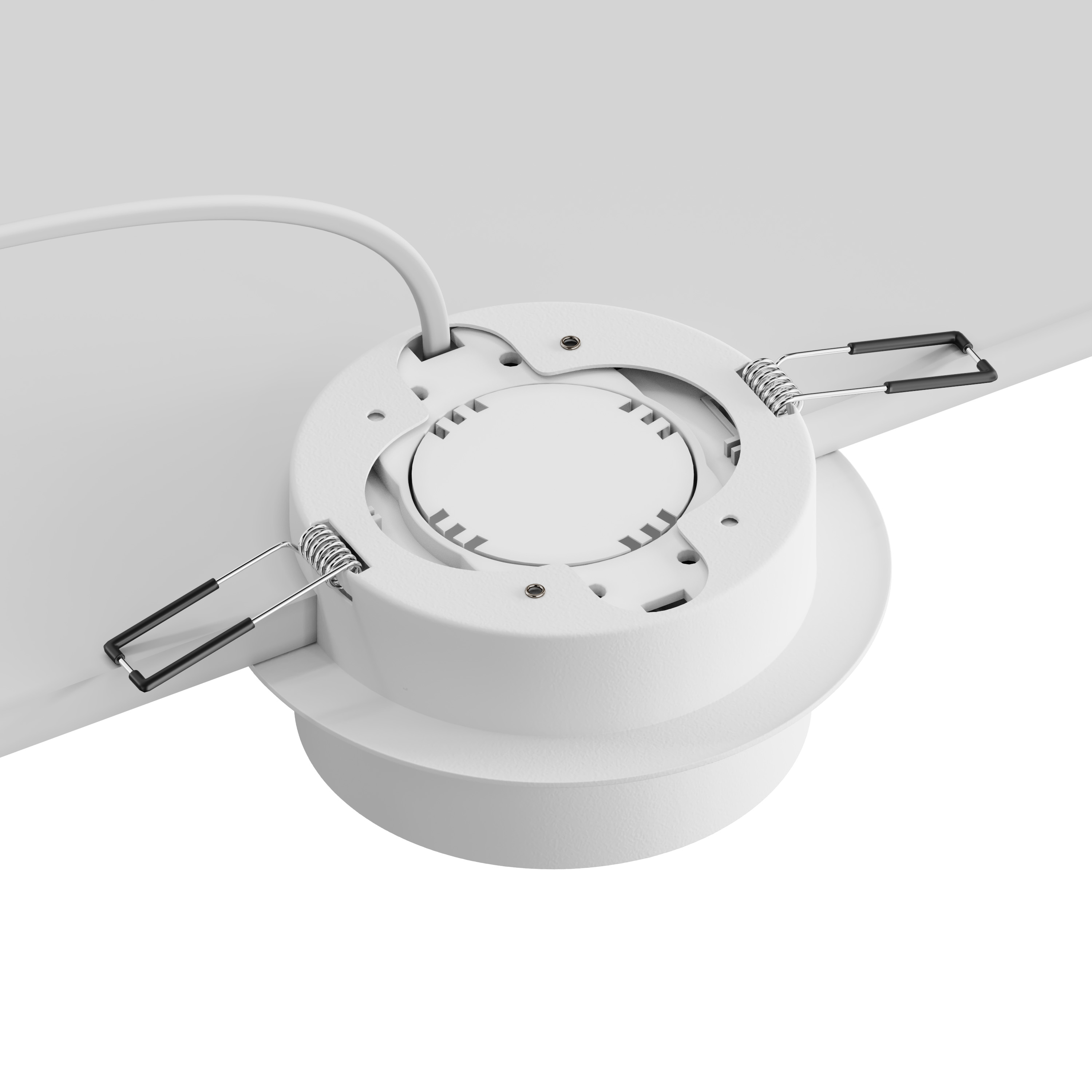 встраиваемый светильник nimbus hsbl_0129 ip20, 15вт, gx53, белый