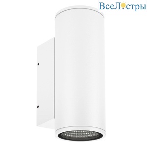 Уличный настенный светодиодный светильник Arlight LGD-Forma-Wall-Twin-R90-2x12W Warm3000 037252