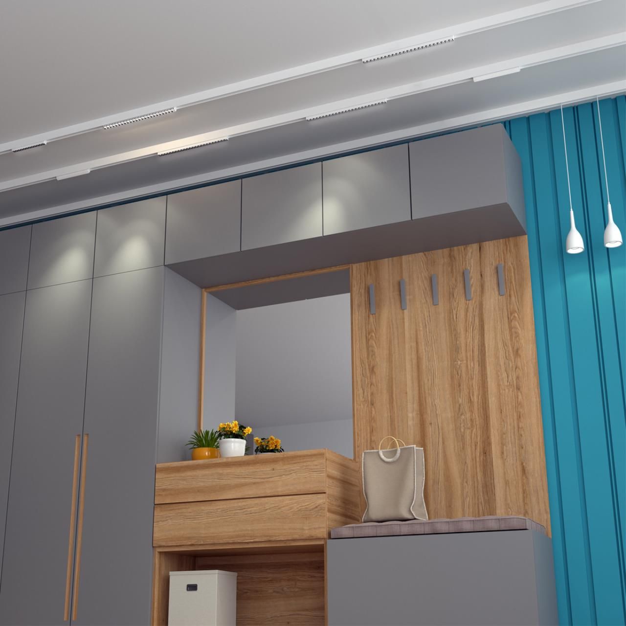 трековый светильник novotech flum 358544