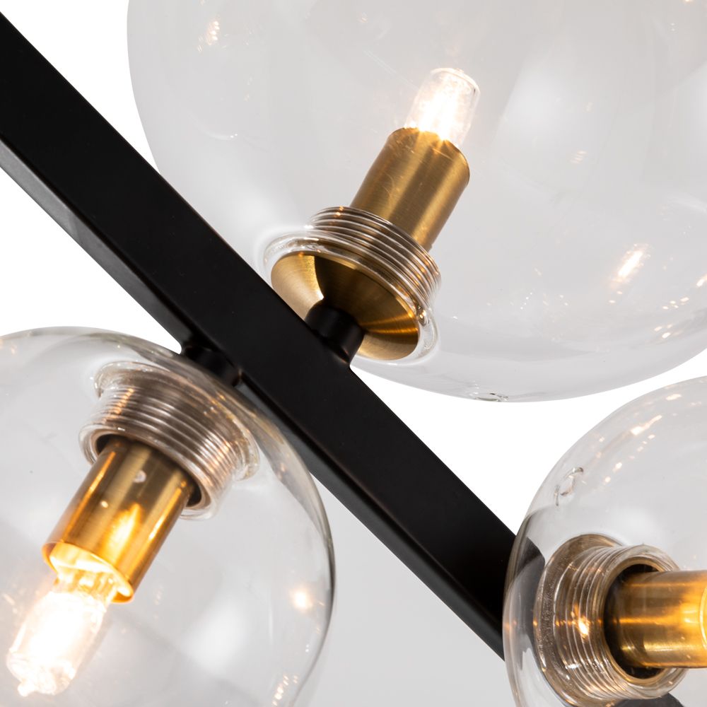 подвесная люстра arte lamp vincent a7790sp-8bk