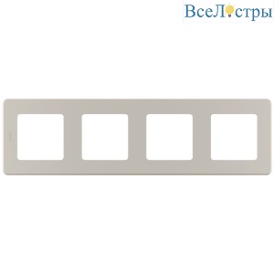 Рамка четырехместная Legrand Inspiria 673968