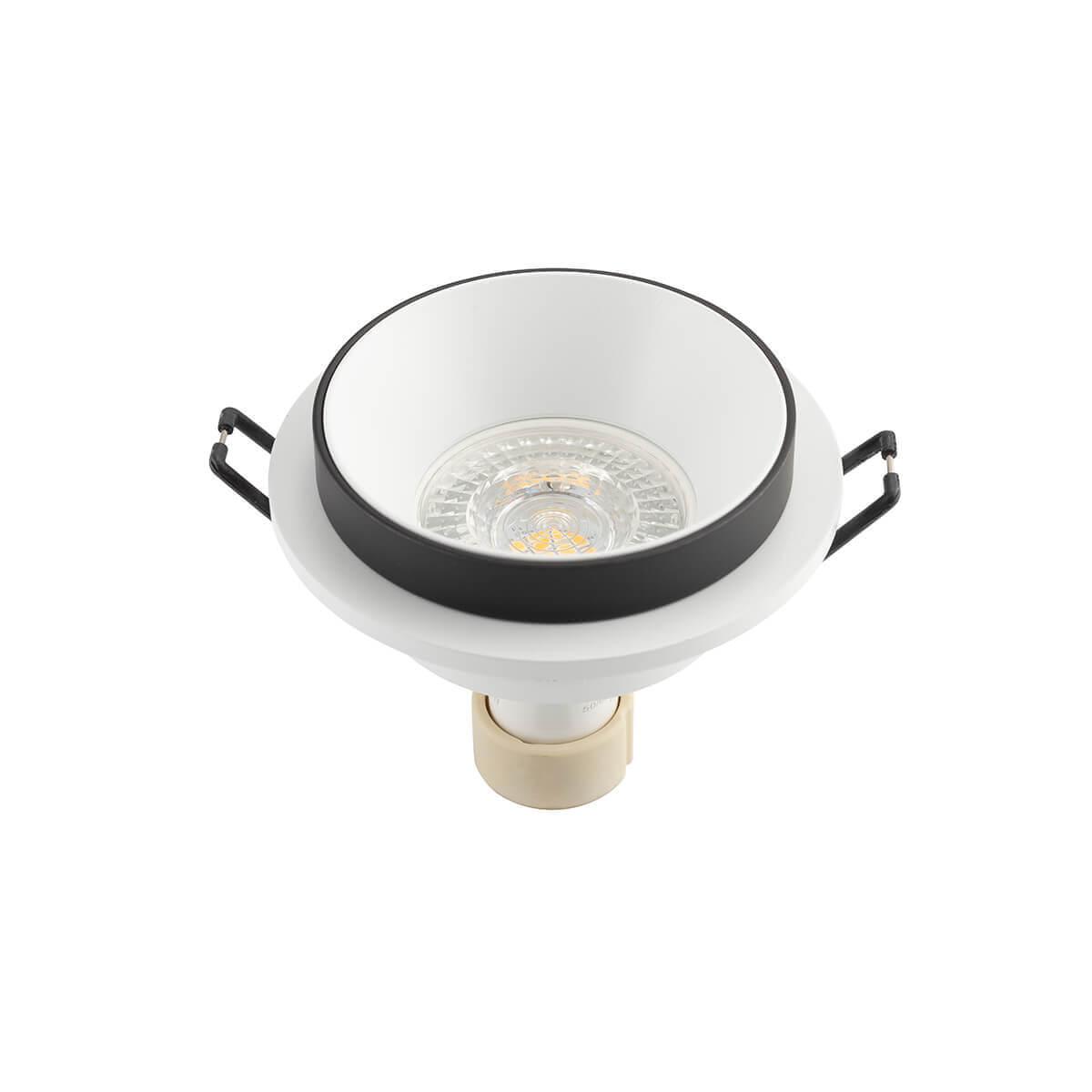 встраиваемый светильник denkirs dk2401-bk