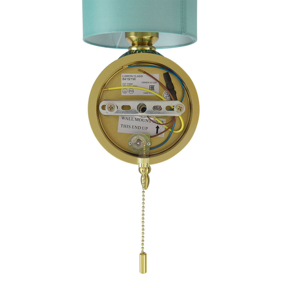 бра lumion classi mikimito 8419/1w