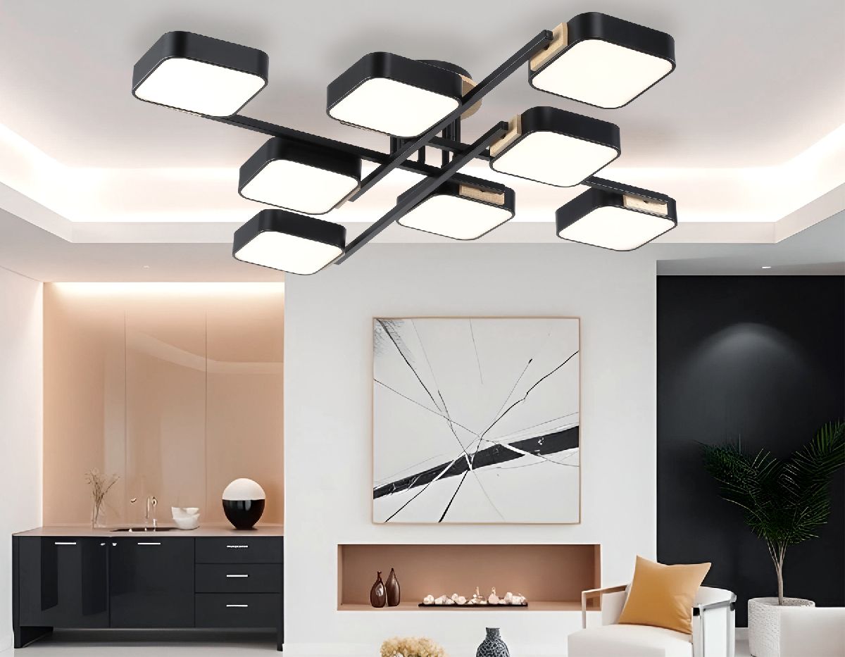 потолочная люстра ambrella light linetech comfort fl4890