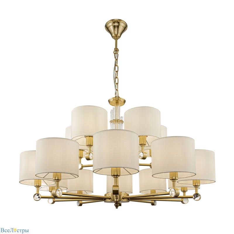 подвесная люстра maytoni alloro mod088pl-15bs