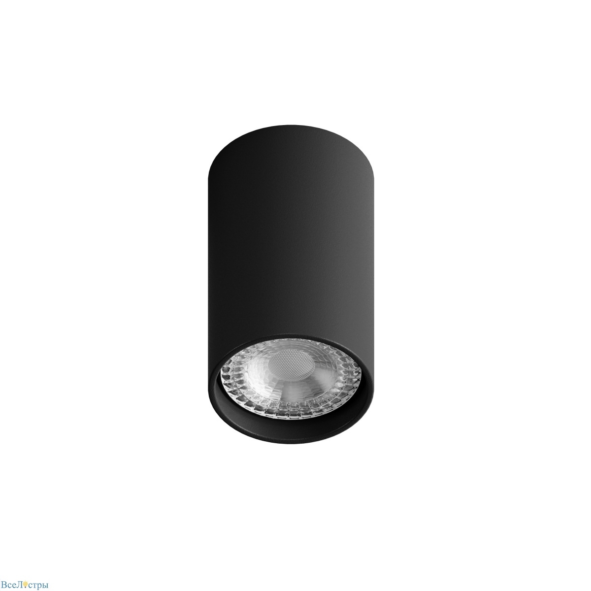точечный светильник hesby focus hsbl_0094 ip20, 50вт, gu10, чёрный