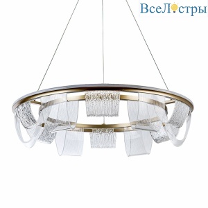 Подвесная люстра LED4U L7706-800 GD