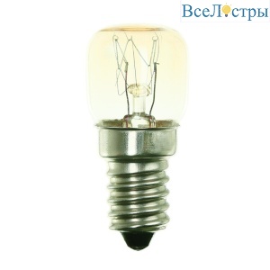 Лампа накаливания (UL-00002327) Uniel E14 15W прозрачная IL-F22-CL-15/E14
