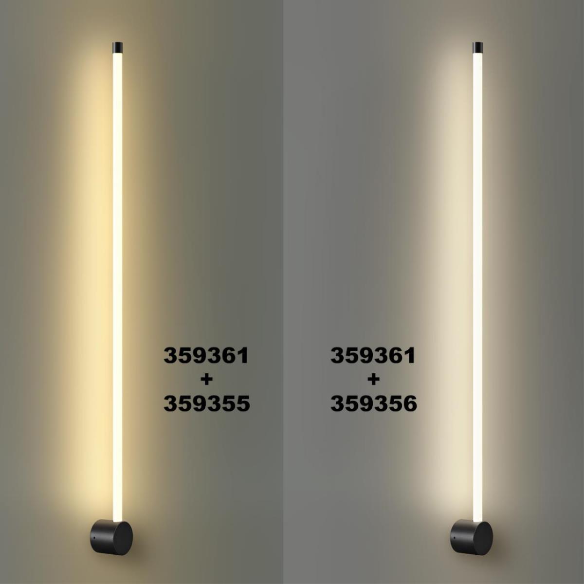 линейный светодиодный светильник novotech konst 359356