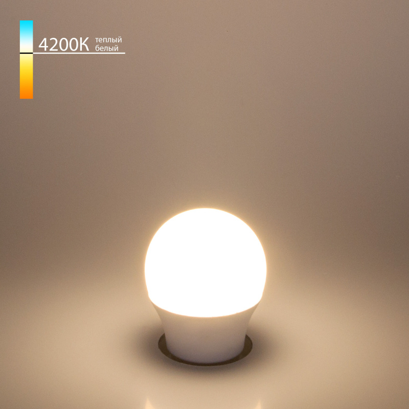 светодиодная лампа elektrostandard mini classic led e27 9w 4200k 4690389183805