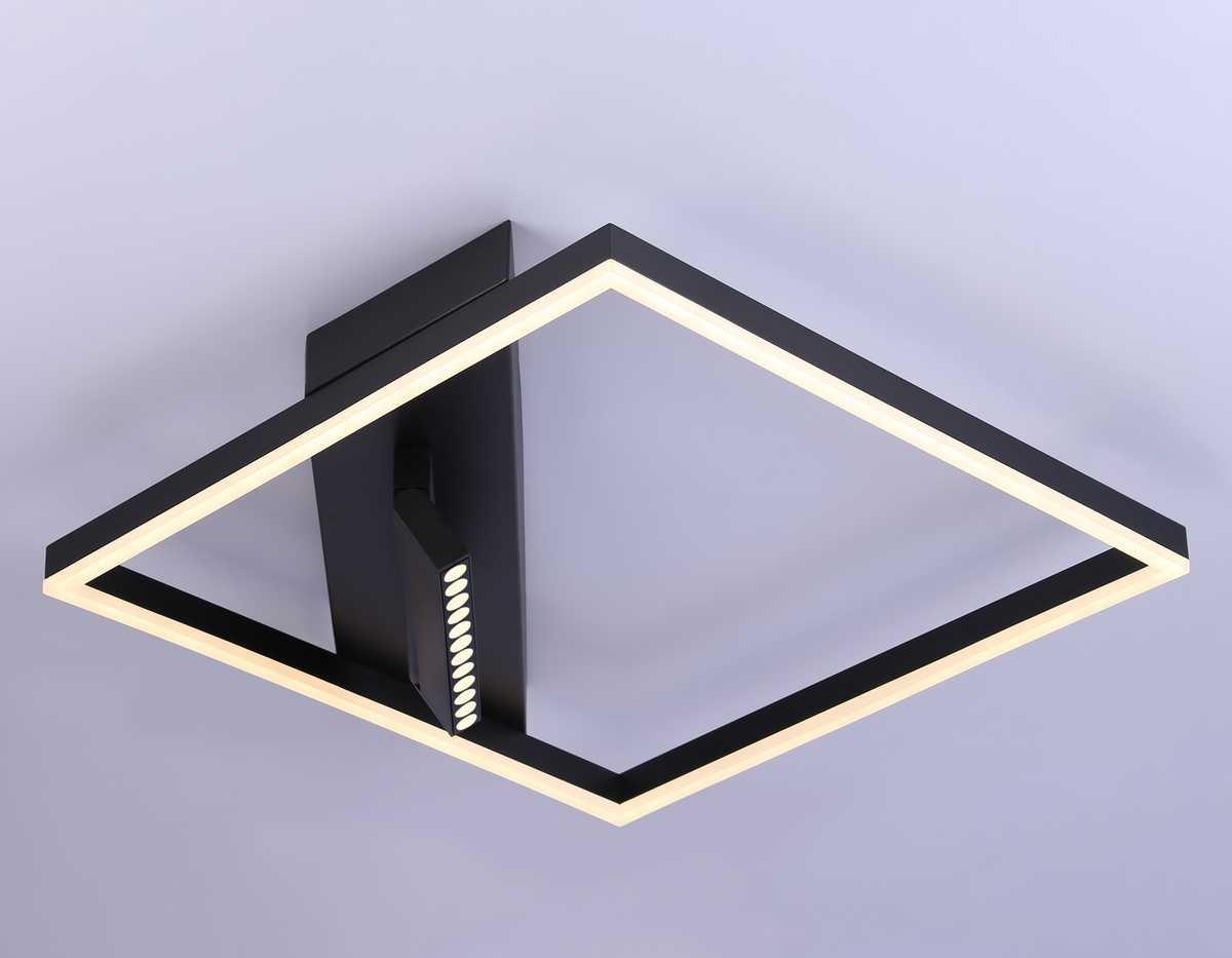 потолочный светодиодный светильник ambrella light comfort linetech fl51464