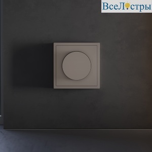 Накладка для светорегулятора поворотно-нажимного Voltum S70 (капучино) VLS002014