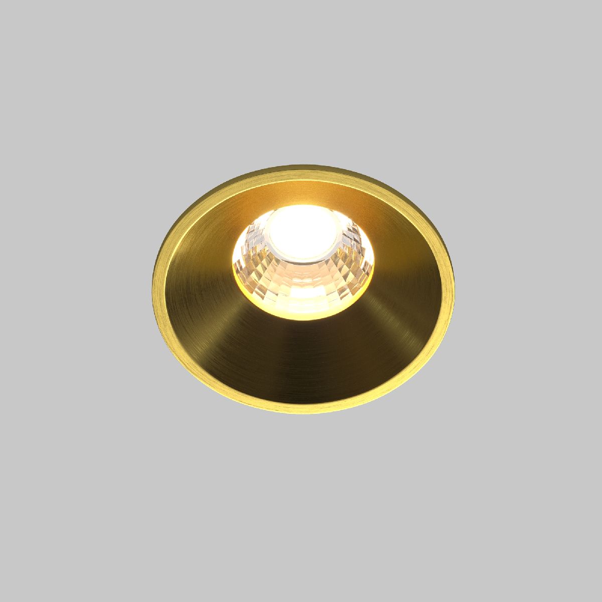 встраиваемый светильник maytoni round dl058-7w3k-bs