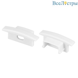 Заглушка Arlight LINE-2308-F с отверстием WHITE 044238