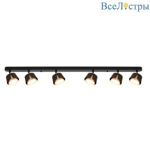 Спот Arte Lamp Amaks A8028PL-6BK