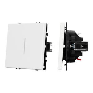 Выключатель 1 кл подсветка софт-тач белый кварц Arlight SWT-MK01-SFPL-L-WH (250V, 10A) 054232(1)